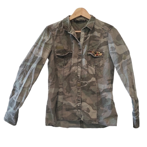 Zara utility jacket relaxed fit multiple pockets stylish functional - Picture 6 of 10